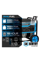 Load image into Gallery viewer, Pulsar Dual Fuel Gasoline and Propane Generator 6580 Watt
