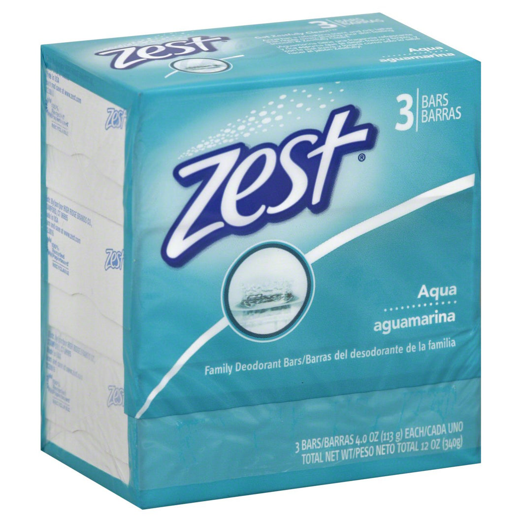 ZEST AQUA 3 BARS (4OZ)