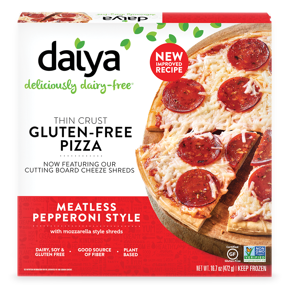 DAIYA FROZEN PIZZA MEATLESS PEPPERONI