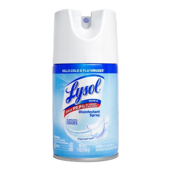 LYSOL DISINFECTANT SPRAY CRISP LINEN 198G