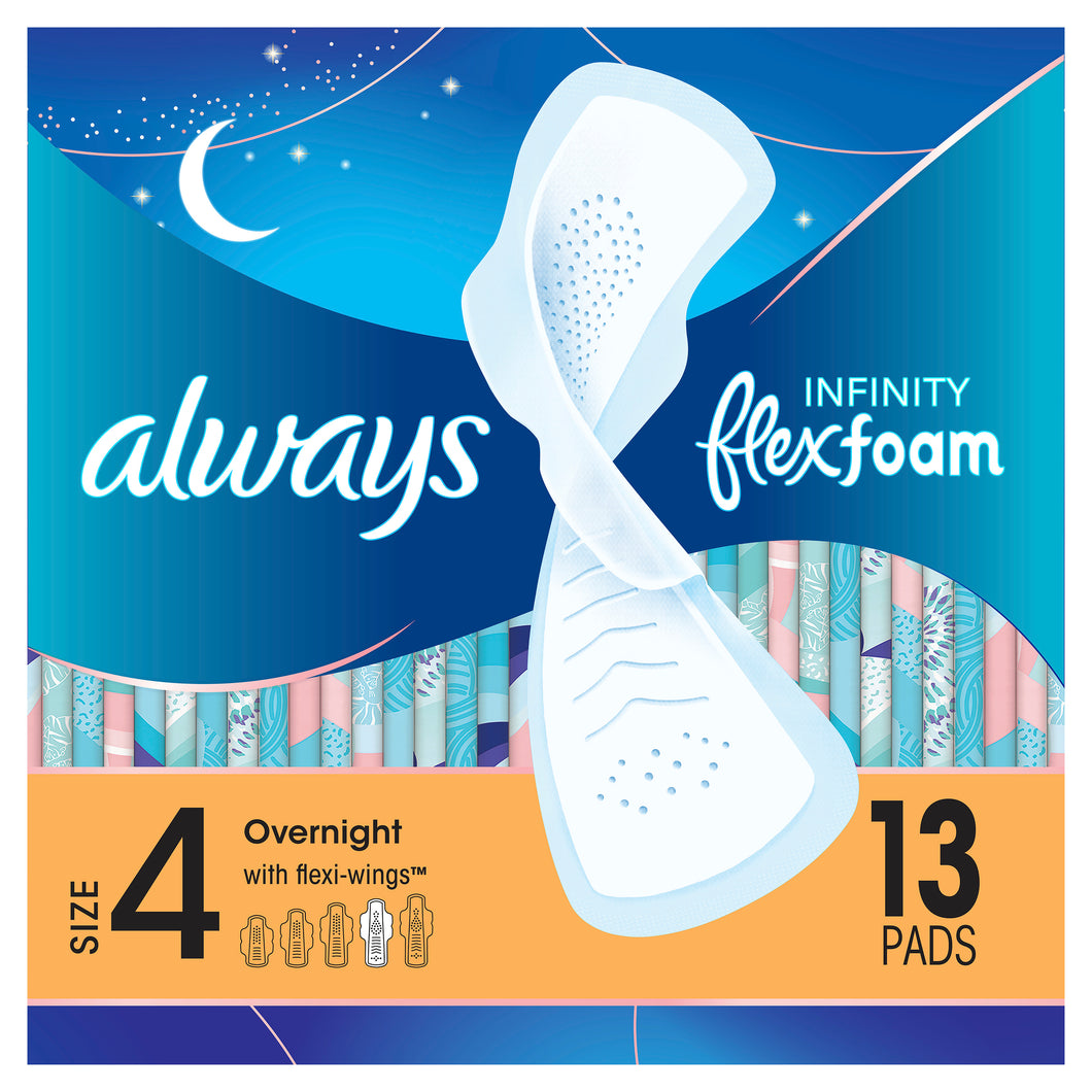 ALWAYS INFINITY OVERNIGHT 13 COUNT