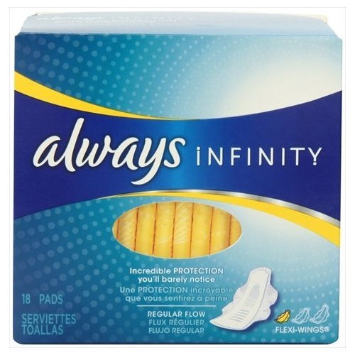 ALWAYS INFINITY REGULAR 18 COUNT