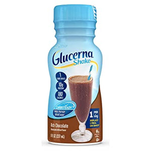 GLUCERNA SHAKE RICH CHOCOLATE 8OZ