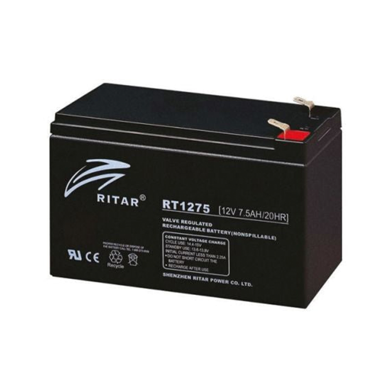 BATTERY 12V 7.5 AH RITAR - RT 1275
