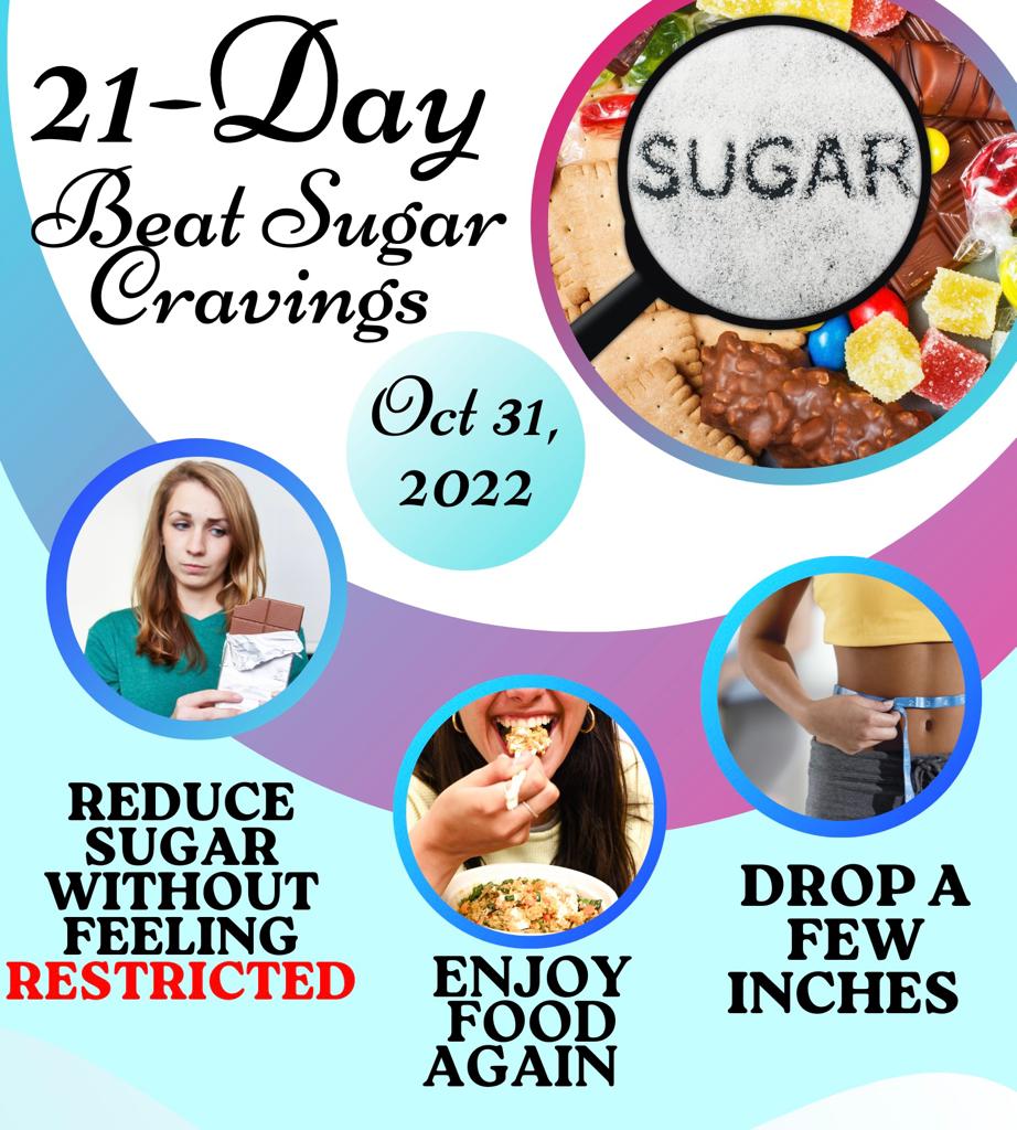 21 Day Beat Sugar Cravings Challenge