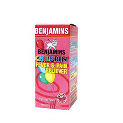 BENJAMINS CHILDREN'S RELIEF FEVER & PAIN CHERRY 120ML