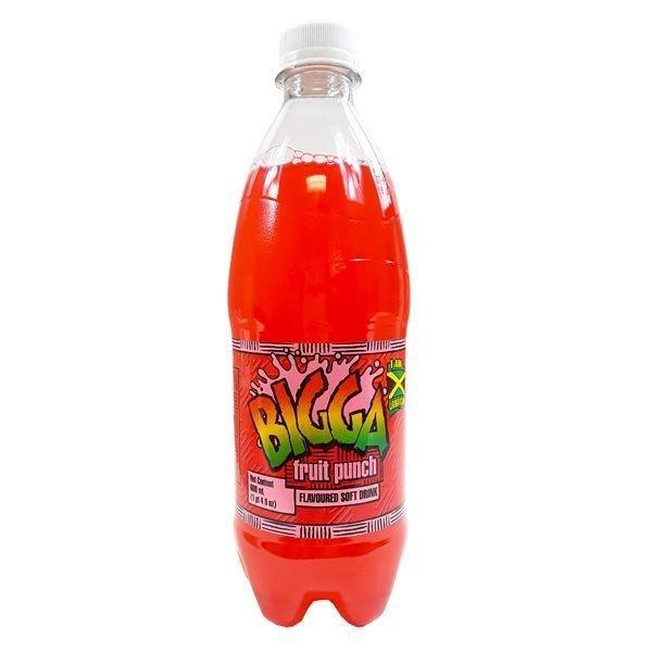 BIGGA SOFT DRINKS FRUIT PUNCH 600ML