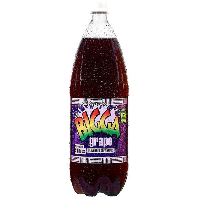 BIGGA SODA GRAPE  2LITER