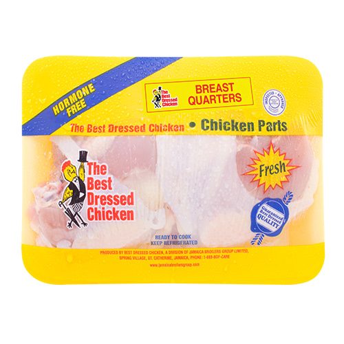 BEST DRESSED BREAST QUARTERS TRAY PACK Per LB