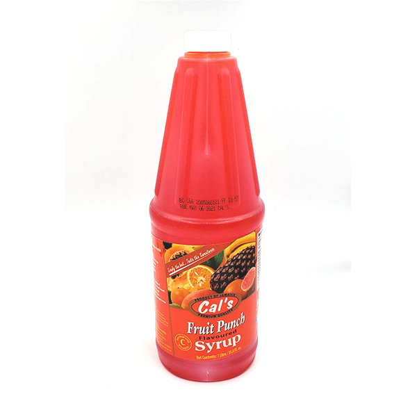 CAL'S FRUIT PUNCH SYRUP 750ML
