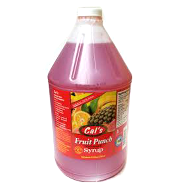 CAL'S SYRUP FRUIT PUNCH 1 GAL