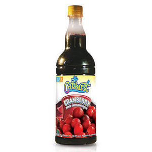CARIBURST CRANBERRY JUICE CONC. 1 LITRE