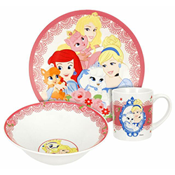 CERAMIC SET DISNEY PRINCESS GT-20   3 SET