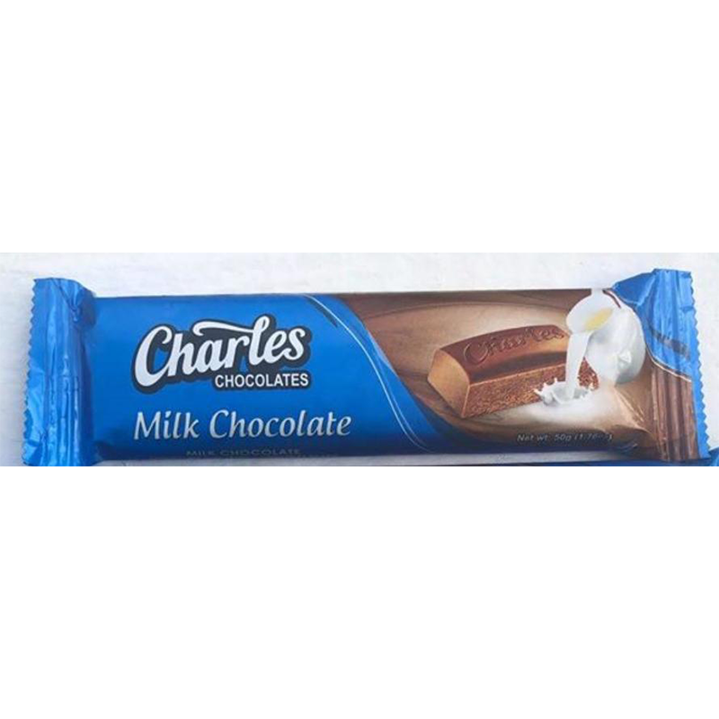 CHARLES MILK CHOCOLATE 120G