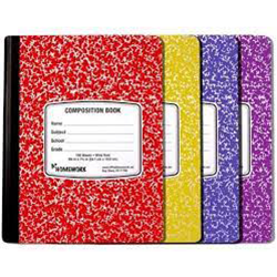 COMPOSITION BOOK MULTI COLOUR