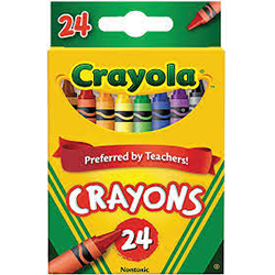 CRAYONS CRAYOLA 24 PACK