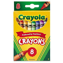 Crayon 8Pk Basic #2516