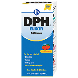 FP DPH ELIXIR ANTIHISTAMINE 120ml