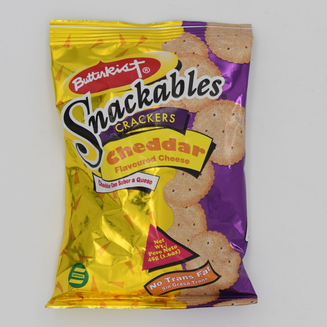 BUTTERKIST SNACKABLES CHEDDAR 45G