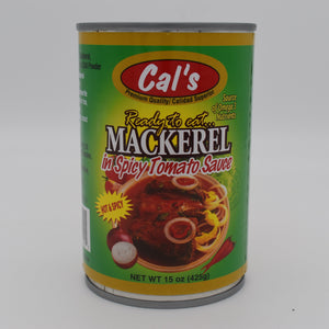 CAL'S MACKEREL IN SPICY TOMATO SAUCE 425G