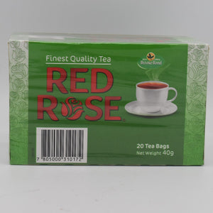 RED ROSE TEA 20 BAGS 40g