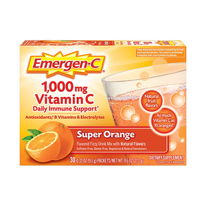 EMERGEN-C 1000MG VITAMIB C SUPER ORANGE