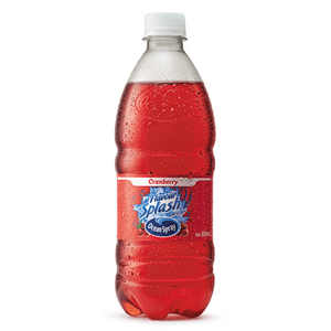 FLAVOUR SPLASH WATER  CRANBERRY 600ML