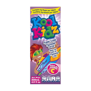 FRUTA KOOL KIDZ APPLE GRAPE 200ML