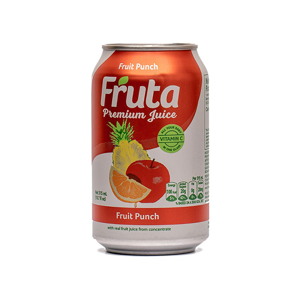 FRUTA PREMIUM JUICE FRUIT PUNCH CAN 315ML