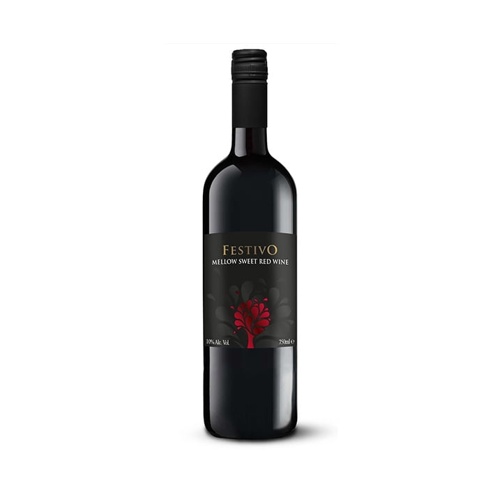 FESTIVO  MELLOW SWEET RED WINE 750ML