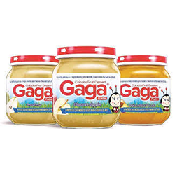 GAGA PEACH PUREE 113G