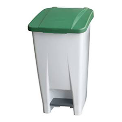 GARBAGE BIN STEP ON PLASTIC 60 LITRE