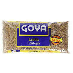 GOYA LENTILS14Oz
