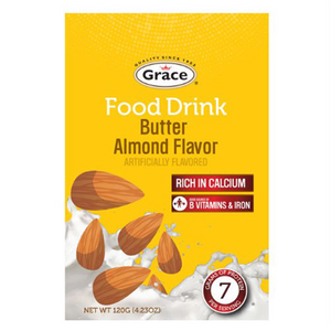 GRACE FOOD DRINK BUTTER ALMOND 120G