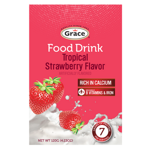 GRACE FOOD DRINK STRAWBERRY 120G