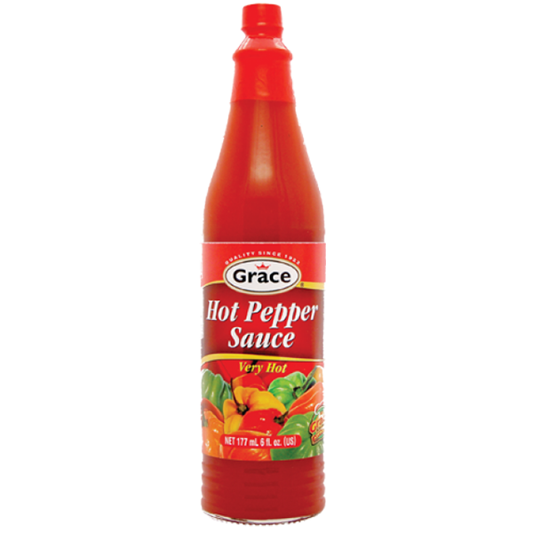 GRACE HOT PEPPER SAUCE 6OZ