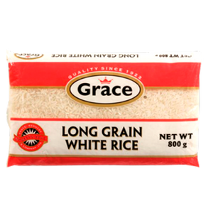 GRACE LONG GRAIN WHITE RICE 400G