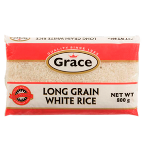 GRACE LONG GRAIN WHITE RICE 800G