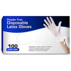 Gloves Powdered Latex Large/Xlr 10*100