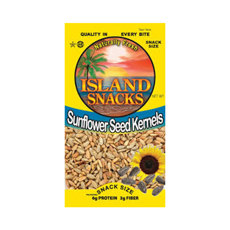 ISLAND SNACKS SUNFLOWER SEED KERNELS 3.5OZ