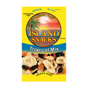 ISLAND SNACKS TROPICAL MIX 30Z