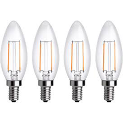 LED CHANDELIER BULB 3W 2700K E12