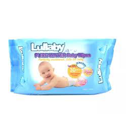 LULLABYE BABY WIPES 80 PIECES