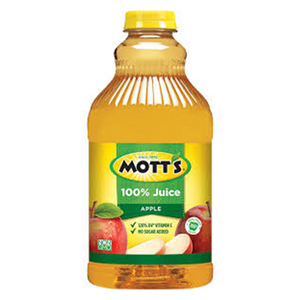 MOTTS 100% APPLE JUICE 80Z (240ML)