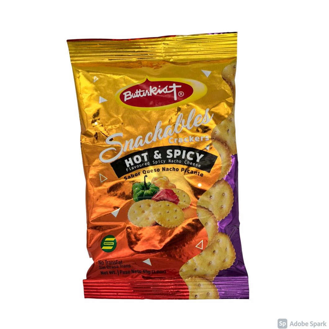 BUTTERKIST SNACKABLES HOT&SPICY 45G