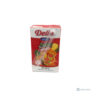 DELITE TROPICAL  FRUIT PUNCH 250ML