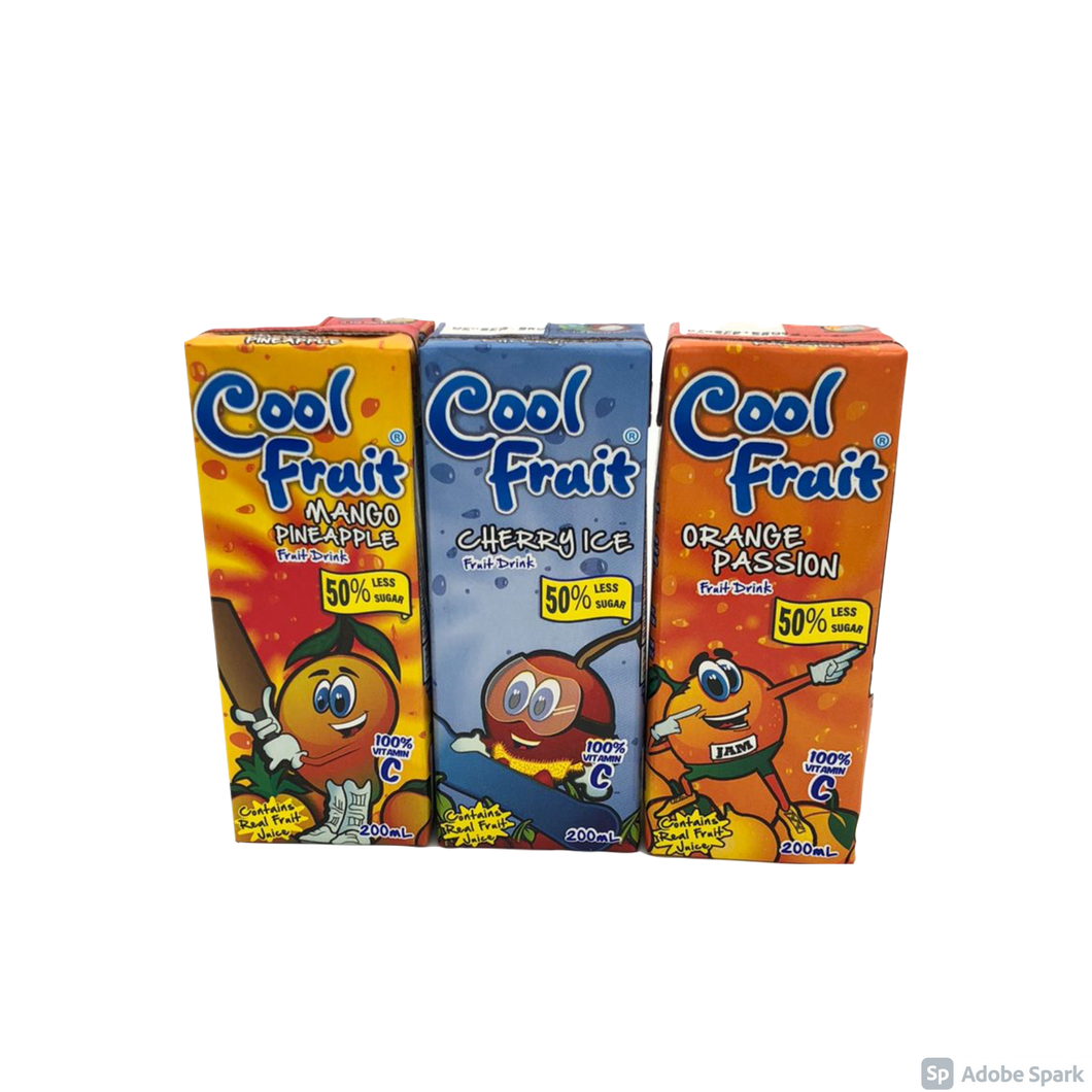 COOL FRUIT ORANGE / PASSION 200ML