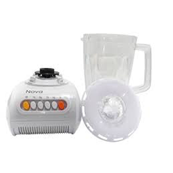 NOVA FOOD BLENDER PLASTIC JAR 8 SPEED