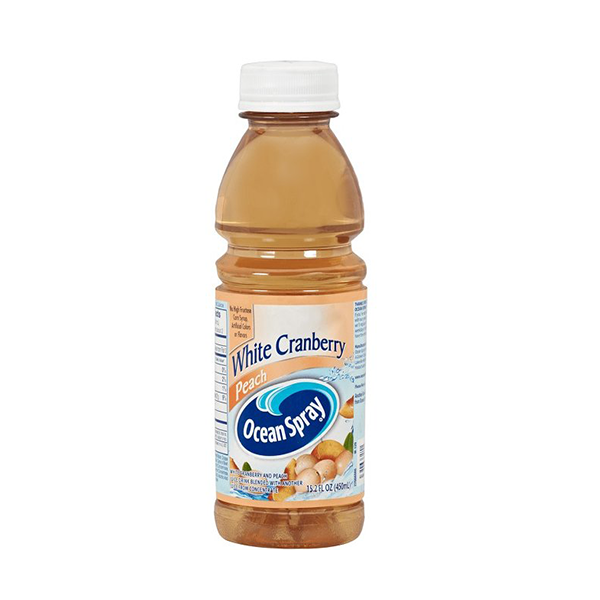 Ocean Spray White Cran-Peach Juice 450Ml