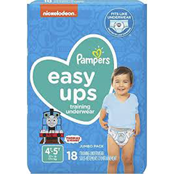 PAMPER EASYUP BOY JUMBO (34T-5T) 18CT